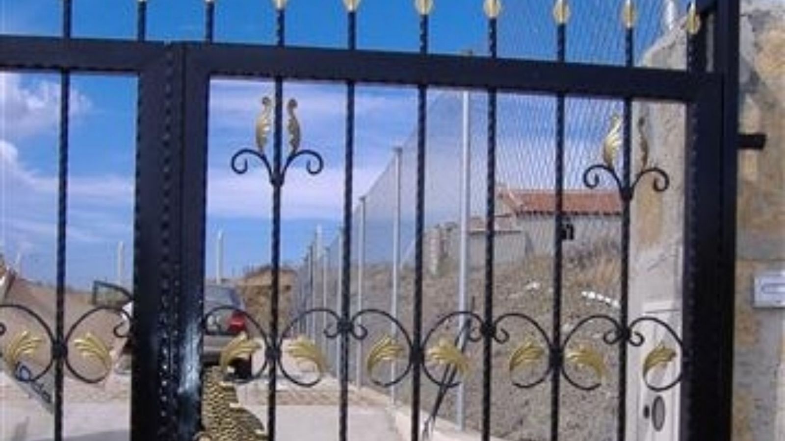 Oran Demir Bahçe Kapısı